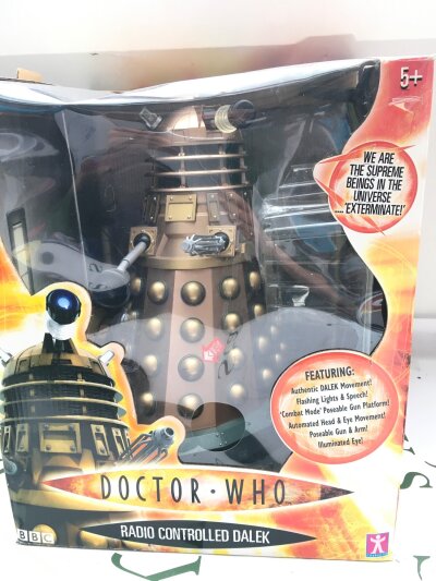 A Boxed Character Options Doctor Who Dalek.