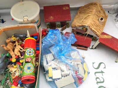 A Collection Of Various Toys Including Timpo, Britans etc.