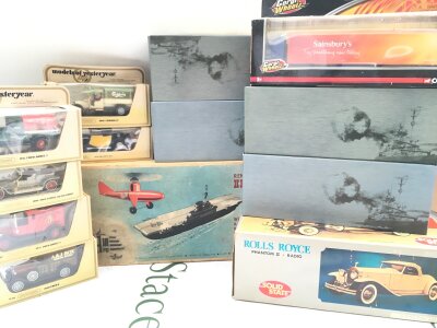 A Collection Of VarToys Etc. Includes Atlas, Matchbox Models Of Yesteryear. A Rolls Royce Radio. Etc. No Reserve.
