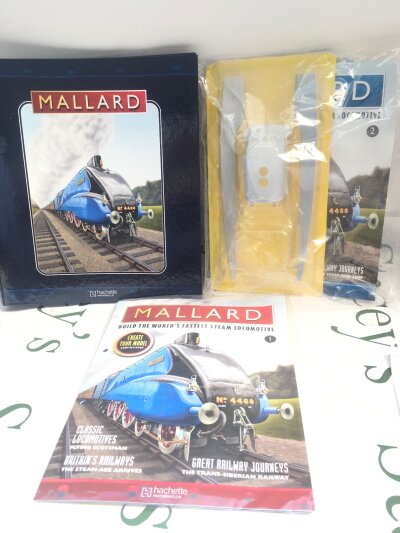 The Full Collection Of Hachette The Mallard Model Kits, all With Magazines 1-130.