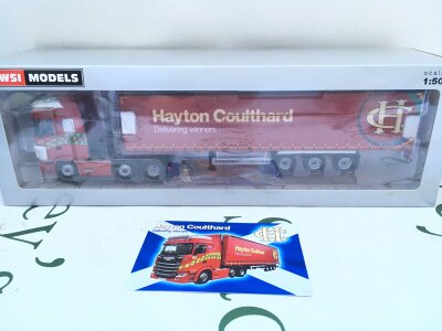 A Boxed WSI Models 1/50 Scale Scania S Highline. Hatton Couthard #02-2966. With Certificate.