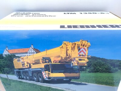 A Boxed WSI Models Libherr LTM 1350-6.1 Mobile Crane.1/50 Scale.