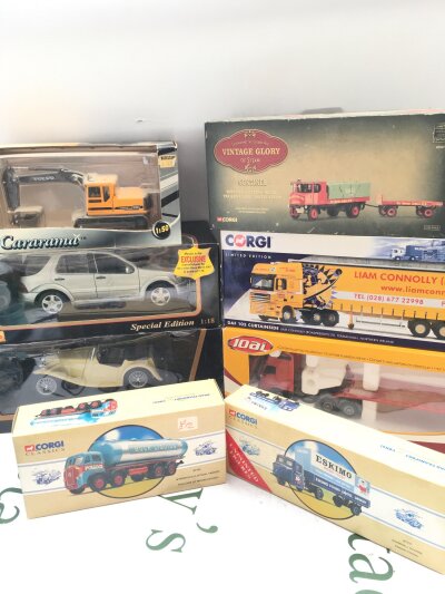 A Collection Of Boxed Diecast Including Corgi Classics, Maisto, Joel, Cararama Etc.