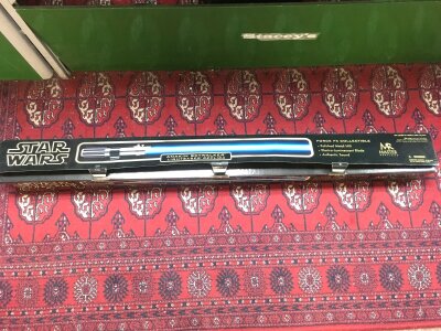 A Boxed Master Replicas Anakin Skywalker Lightsaber. No Reserve.