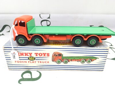 A Boxed Dinky Foden Flat Truck #902.