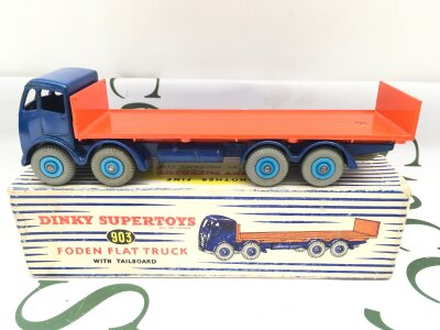 A Boxed Dinky Supertoys Foden Flat Truck With Tailboard #903.