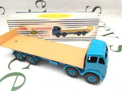 A Boxed Dinky Supertoys Foden Flat Truck With Tailboard.#903