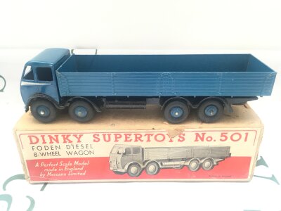 A Boxed Dinky Supertoys Foden Diesel 8-Wheel Wagon #501