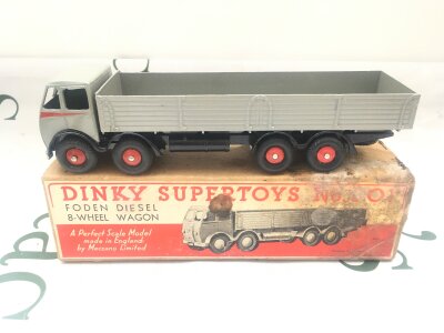 A Boxed Dinky Supertoys Foden Diesel 8-Wheel Wagon #501