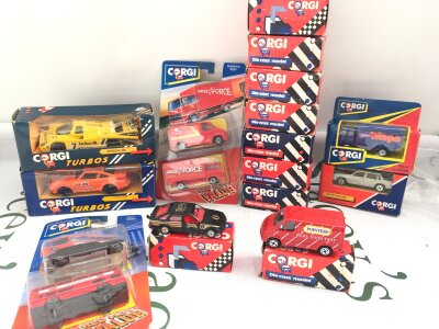 A Collection Of Boxed And Carded Corgi Diecast.