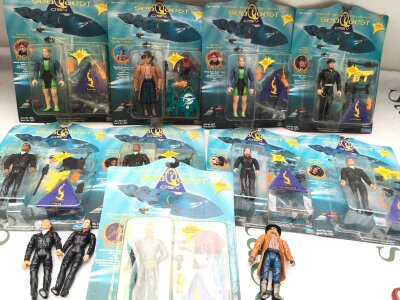 A Collection Of Carded And Loose Seaquest DSV Figures.
