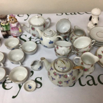 Two Vintage Childs tea sets and other ceramics. NO RESERVE