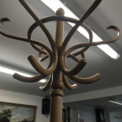 A pine coat stand . NO RESERVE