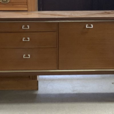 A Mid Century Nathan sideboard, 184cm x 44cm x 77cm