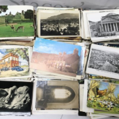 A collection of vintage British 20th century post cards including locations, photographs etc. NO RESERVE