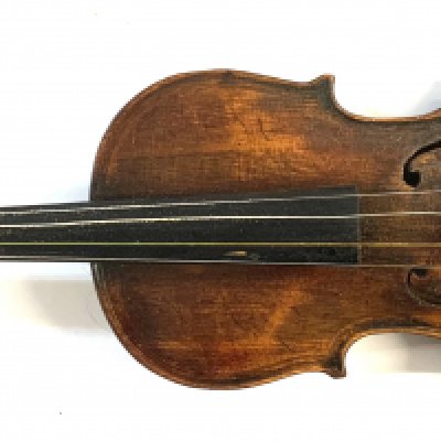 A Cased German Violin after Paulo Magginni C.1870-1880, overall 61cm. (D)