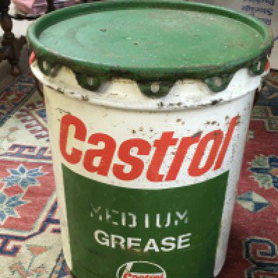 Vintage Castrol medium grease can, no reserve