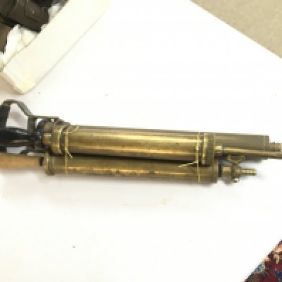 Vintage grease guns .no reserve Postage category B