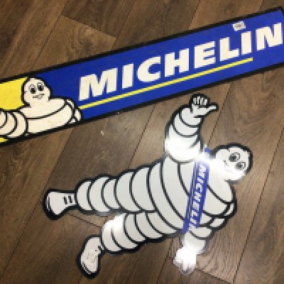 Two Michelin signs- NO RESERVE