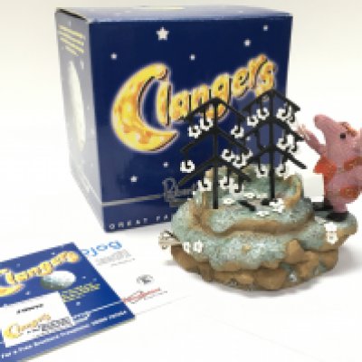 Boxed Tiny Clanger and the music trees musical box, limited edition 428/750. CLMB2. No obvious damage or restoration. Seen working. Postage category B