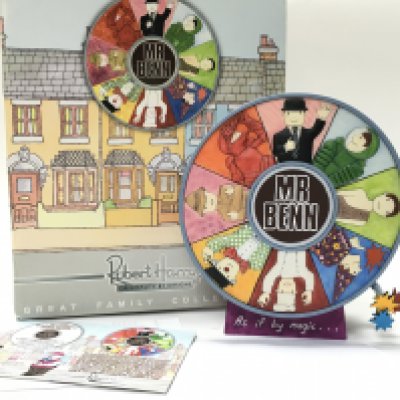 A boxed Mr Benn music box by Robert Harrop, complete with no obvious damage or restoration . Postage category B