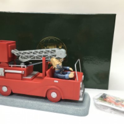 A boxed Camberwick green collection Trumpton fire engine musical box, limited edition of 1000. Seen working. No obvious damage or restoration. Postage category C