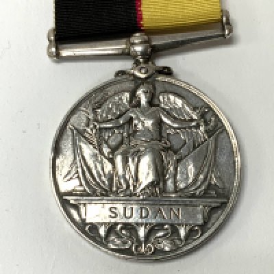 A Queen's Sudan Medal (1896-1898) awarded to 5126 CPL JISHERWOOD 2/LAN HUS. (A)