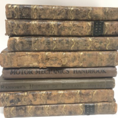 Works of Alexander pope 1777, Ransomes History of England and the motor mechanics handbook. Postage category B. NO RESERVE