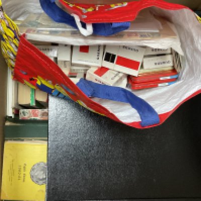 A collection of used and unused world and GB stamp albums and loose stamps. This lot cannot be posted