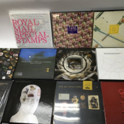 A collective lot of 11 royal mail stories behind the stamps books some still sealed. Postage B