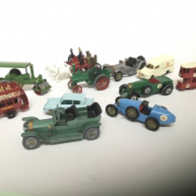 A collection of Vintage Matchbox models of Yesteryear.