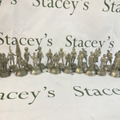 A collection of Charles Stadden pewter figures including Scots Guards, Grenadier Guards, Coldstream Guards etc. Postage category B