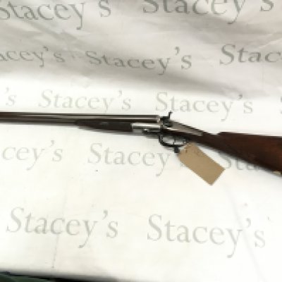 A Victorian 1876 William Evans side by side 12g shotgun. Double trigger. 30inch barrel 46 overall..A FIREARMS OR SHOTGUN LICENSE IS REIRED TO BUY THIS LOT VIEWING AND AFTER SALE COLLECTION BY APPOINTMENT ONLY.