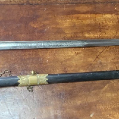 Reference Previous lot. Akehurst, 1827 Pattern Royal Navy officers sword.