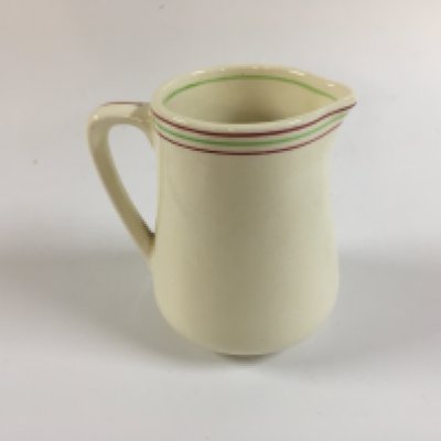 Collection of P&O line items consisting of as used on board P&O line small milk jug from the 1960s, boxed ladies compact souvenir from the P&O shipping line, early pewter tankard from the P&O vessel the SS Canberra, early souvenir compass design paperweight from the P&O line, from the 1960s an unused P&O cruises soap in original box and original small sugar pot from the old P&O vessel the Oriana