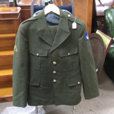 Irish republic 1960s dress uniforms with badges attached