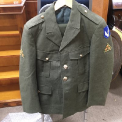 Irish republic 1960s dress uniforms with badges attached
