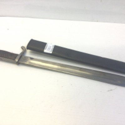 A German Imperial bayonet with makers stamp makers stamp Ferd Esse Elberfeld.
