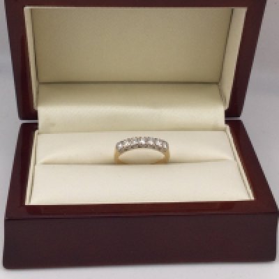 A silver dressing table set sold as seen no mirror.