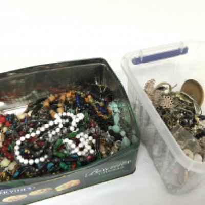 A Collection of costume jewellery including necklaces, bracelets etc. postage category C. NO RESERVE