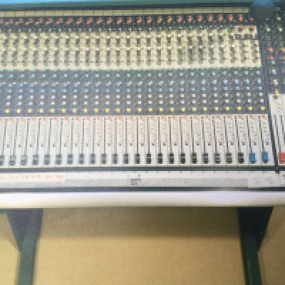 A Soundcraft GB2 26 channel mixing desk. Ideal for live venue PA mixing or home recording. Comes with hand built custom painted wooden floor stand.  <a href="https://www.the-saleroom.com/en-gb/auction-catalogues/staceys-auctioneers-and-valuers/catalogue-id-srsta10351/lot-559e92fb-6a49-40a6-b810-b2410115213c"> Click Here to Register to bid </a>