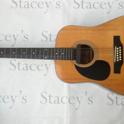 This is a Tanglewood TW1200 12 string left handed acoustic guitar with added Fishman sound hole pickup. In very good overall condition with no marking and light fret wear - <a href="https://www.the-saleroom.com/en-gb/auction-catalogues/staceys-auctioneers-and-valuers/catalogue-id-srsta10351/lot-3a72de71-0ed9-476a-b417-b24101151e7e"> Click Here to Register to bid </a>