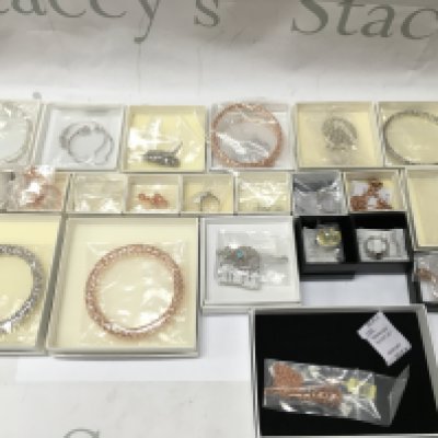A collection of boxed as new Rachel Gallery silver jewellery including necklaces, rings, earrings , bangles etc