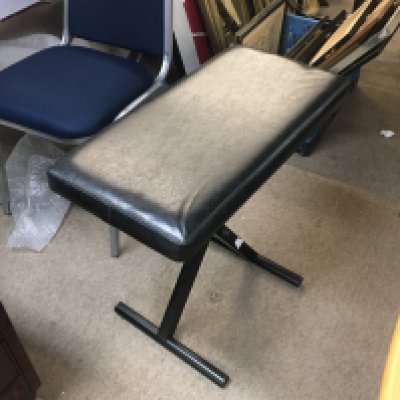 A foldable keyboard stool, 57cm tall.
