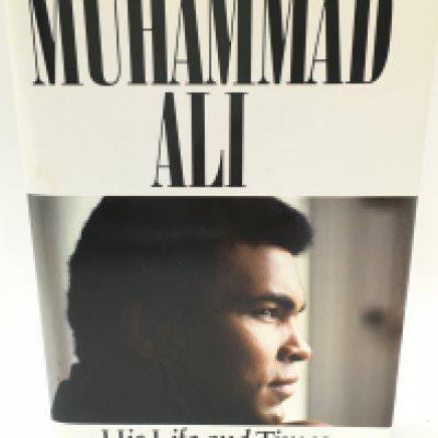 Muhammed Ali ,His life and times signed book with photographs. Postage category B