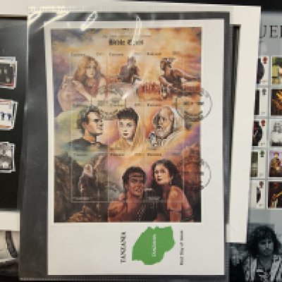 4 Smiler stamp sheets (3 framed) including 007 No Time to Die edition. (D)