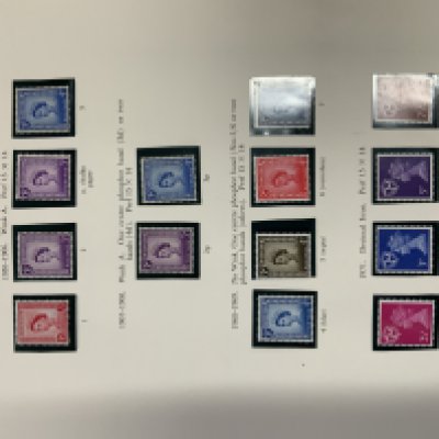 4 Albums of British and World stamps plus loose stamp sheets, presentation sheets etc. D)