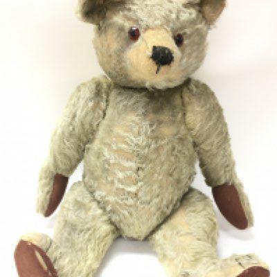 A vintage Herman style mohair bear. 60cm long. Postage category C