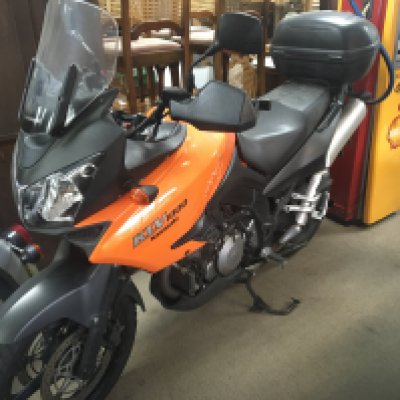 A Kawasaki KLV 1000 motorcycle Registration EY04 DYP. The bike has been garaged stored. Last MOT expired on the 24th July 2024. Sold with V5. The late previous owner kept the motorcycle in good working order the battery was removed for long term storage and the motorcycle will need light refreshing. Mileage approximately fifteen thousand five hundred.