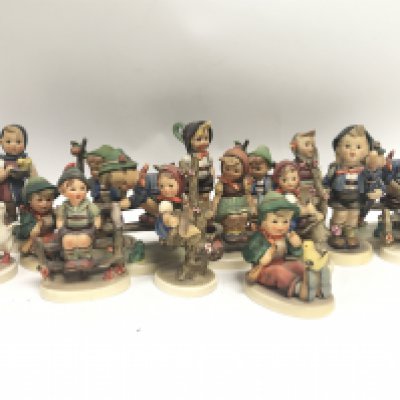 A Collection of Goebel Hummel figures, this lot cannot be posted.